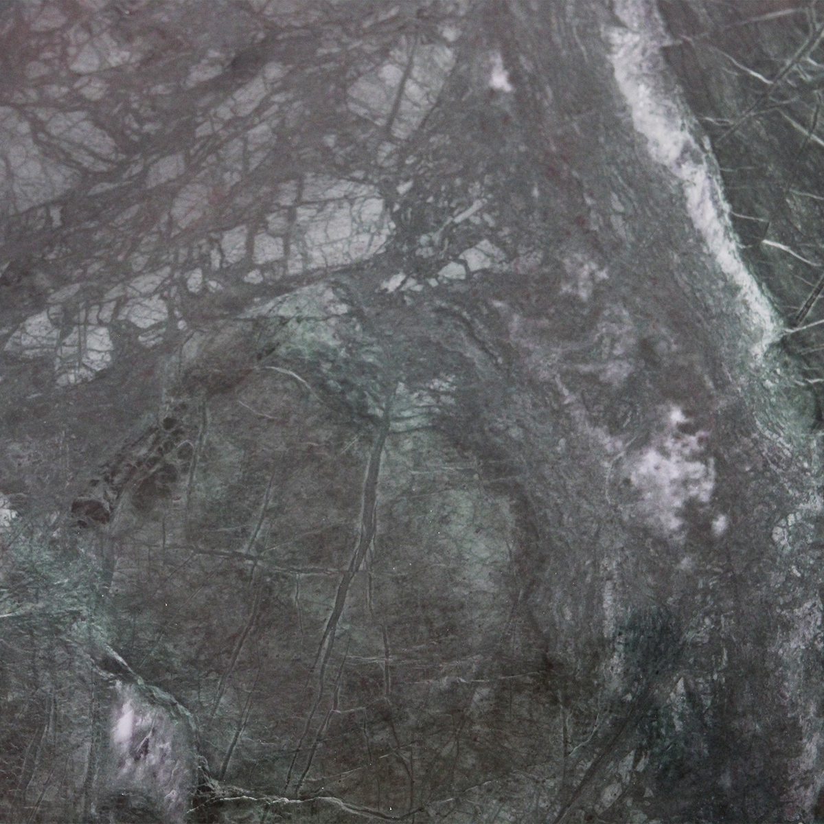 Oval marble coffee table - Green - 120x60x38 cm