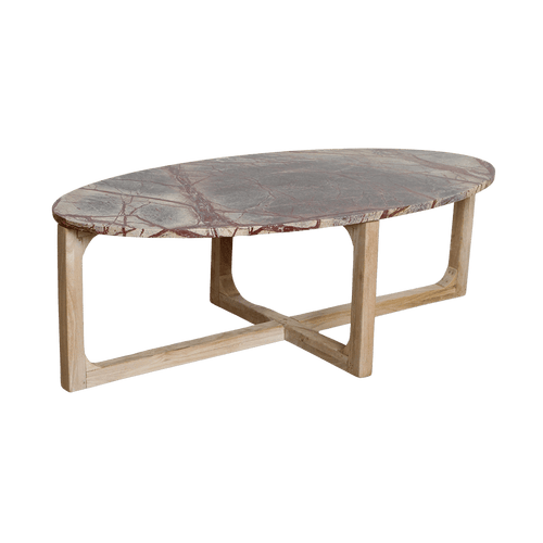 Marmeren salontafel Bizar - 120x60x38 cm - Noël Home
