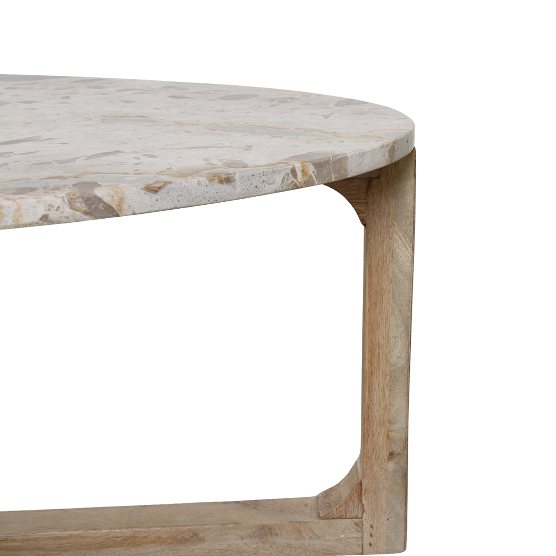 Marmeren salontafel Créme - 120x60x38 cm