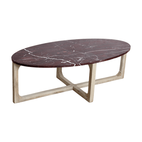 Marmeren salontafel Cherry - 120x60x38 cm - Noël Home