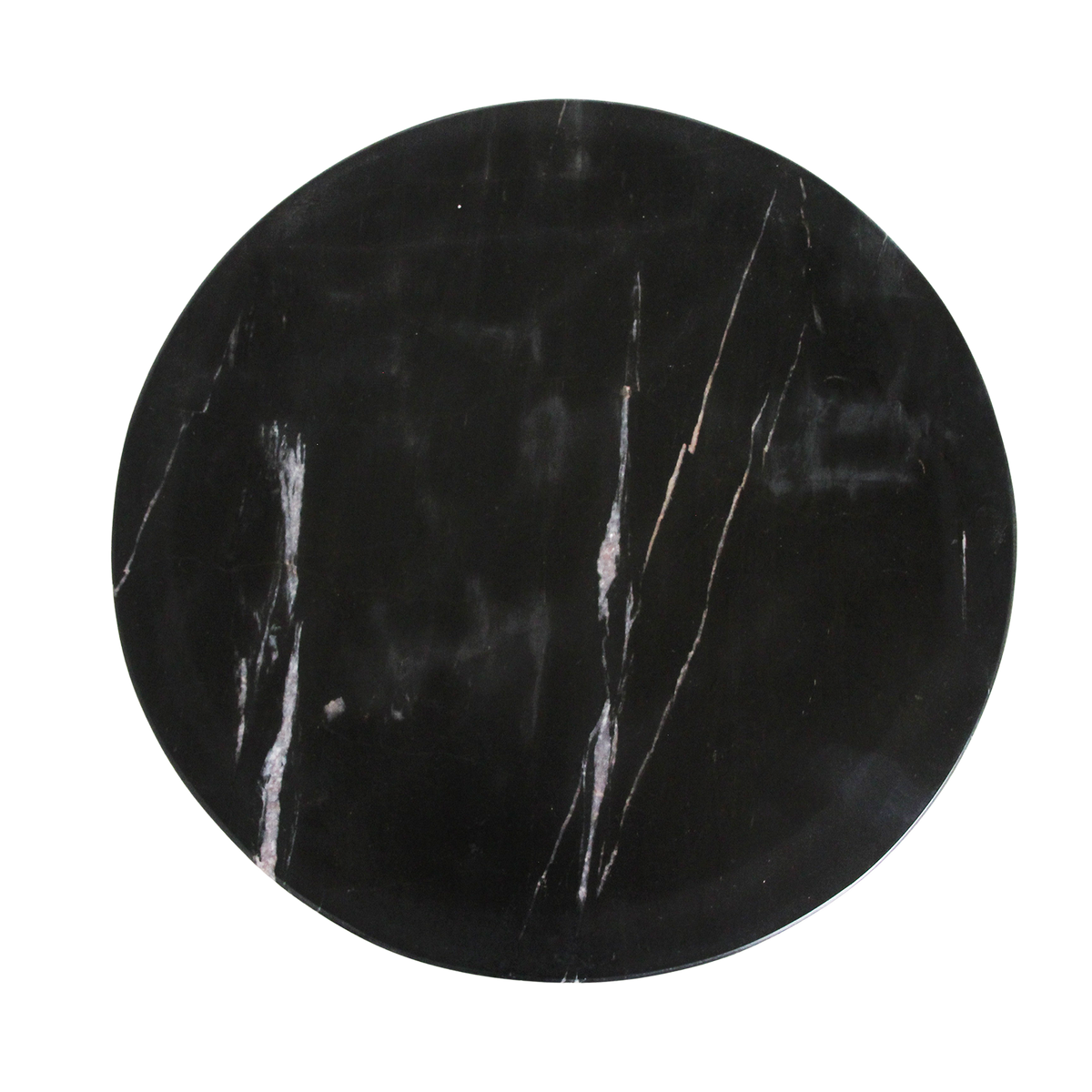 Sabah Marble Side Table - Black