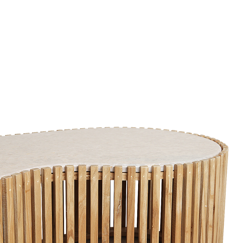 Infinity marmeren salontafel Pool - 93x54x35 cm
