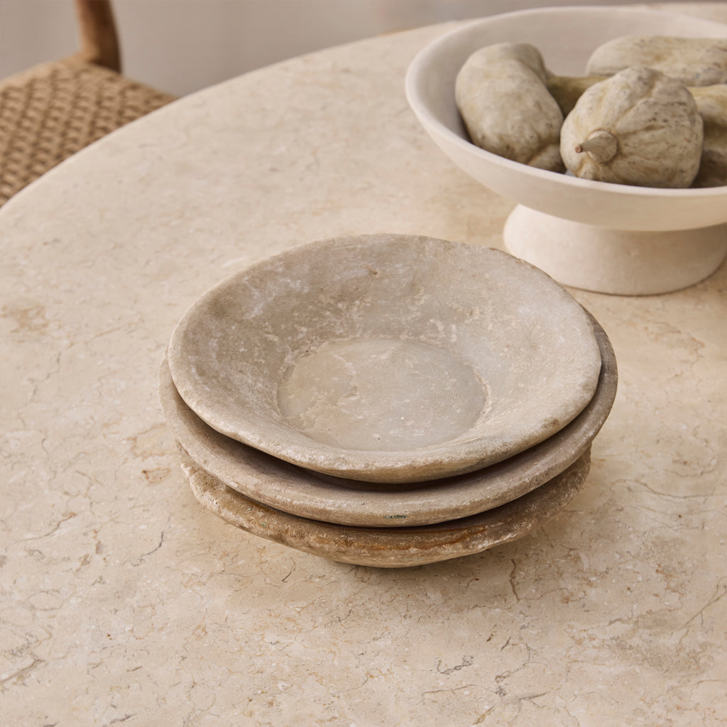 Infinity round marble dining table - Ø 120 cm