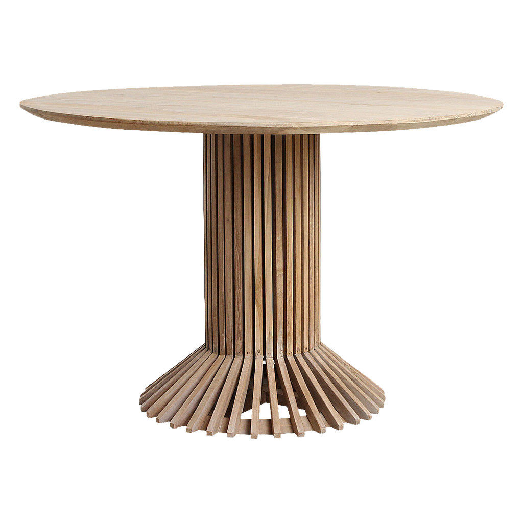 Eiffel Teak Round Dining Table - Ø 140 cm