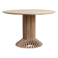 Eiffel Teak Round Dining Table - Ø 140 cm