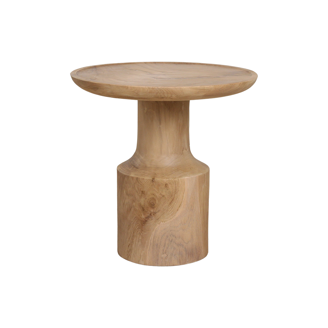 Nero teak side table Day - natural teak