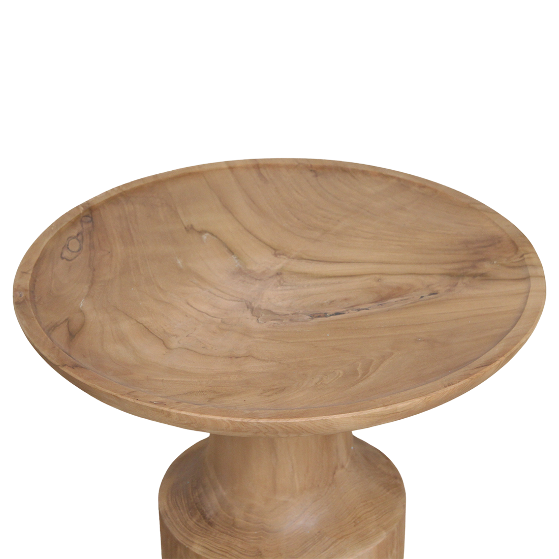 Nero teak side table Day - natural teak