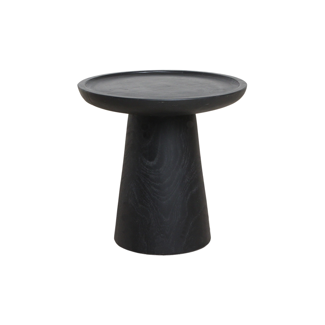 Nero Teak Side Table Dusk - black