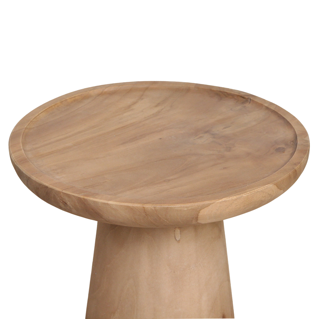 Nero Teak Side Table Ray - Natural Teak