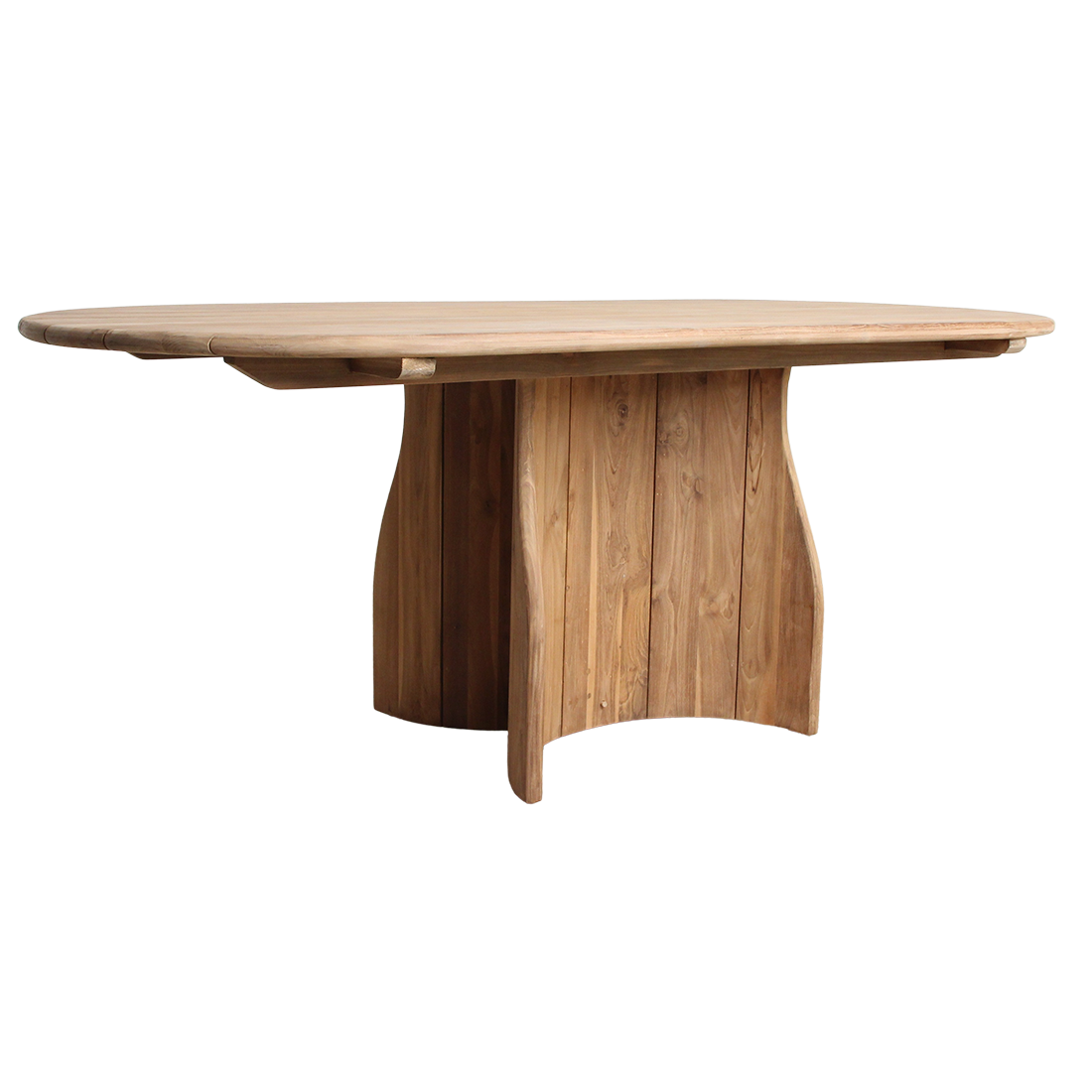 Verano teakhouten ovale tuintafel - 200 cm