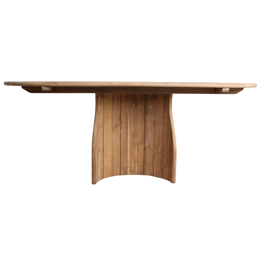 Verano teakhouten ovale tuintafel - 200 cm