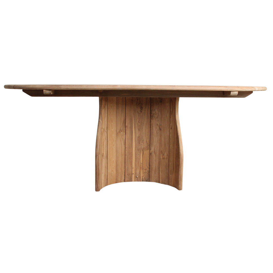 Verano teakhouten ovale tuintafel - 200 cm