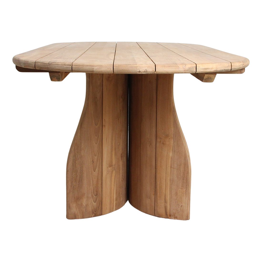 Verano teakhouten ovale tuintafel - 200 cm