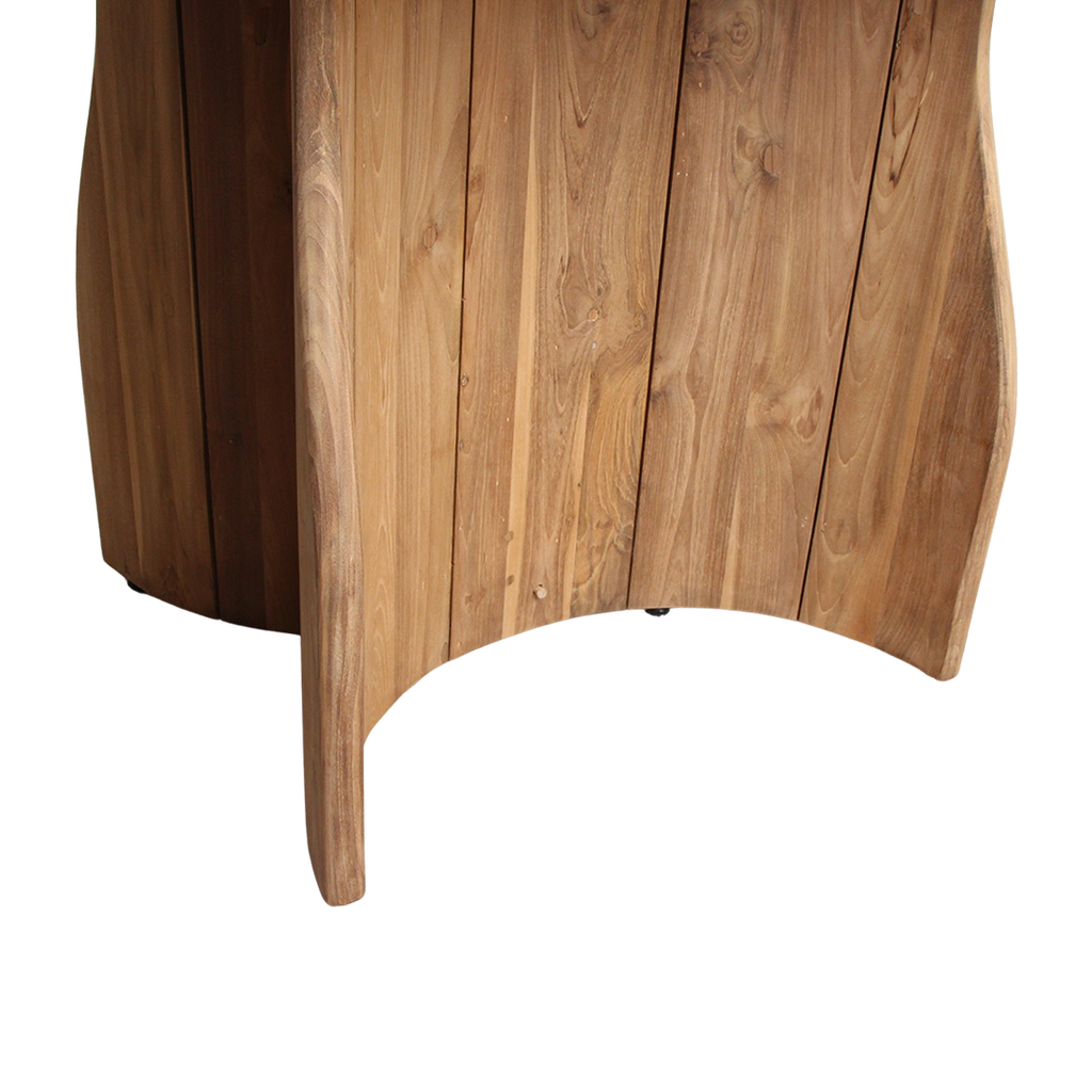 Verano teakhouten ovale tuintafel - 200 cm