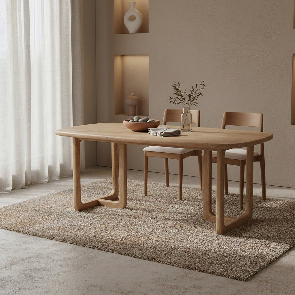 Invierno teakhouten eettafel -  240 cm