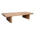 Teakhouten salontafel - FSC-gerecycled - 140x60x30 cm