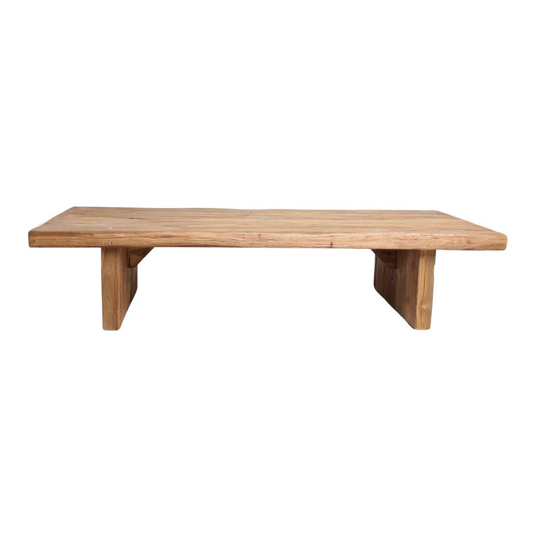 Teakhouten salontafel - FSC-gerecycled - 140x60x30 cm